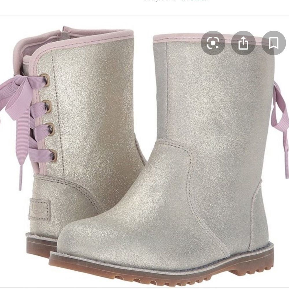 Sold out everywhere.BNWT Metallic Ugg sz 11